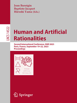 cover image of Human and Artificial Rationalities